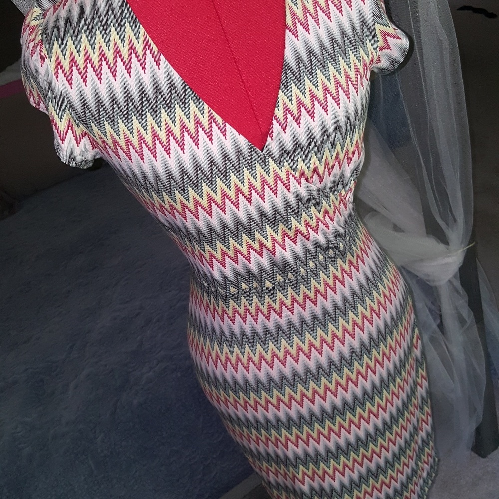 Buffalo multicolor dress size small